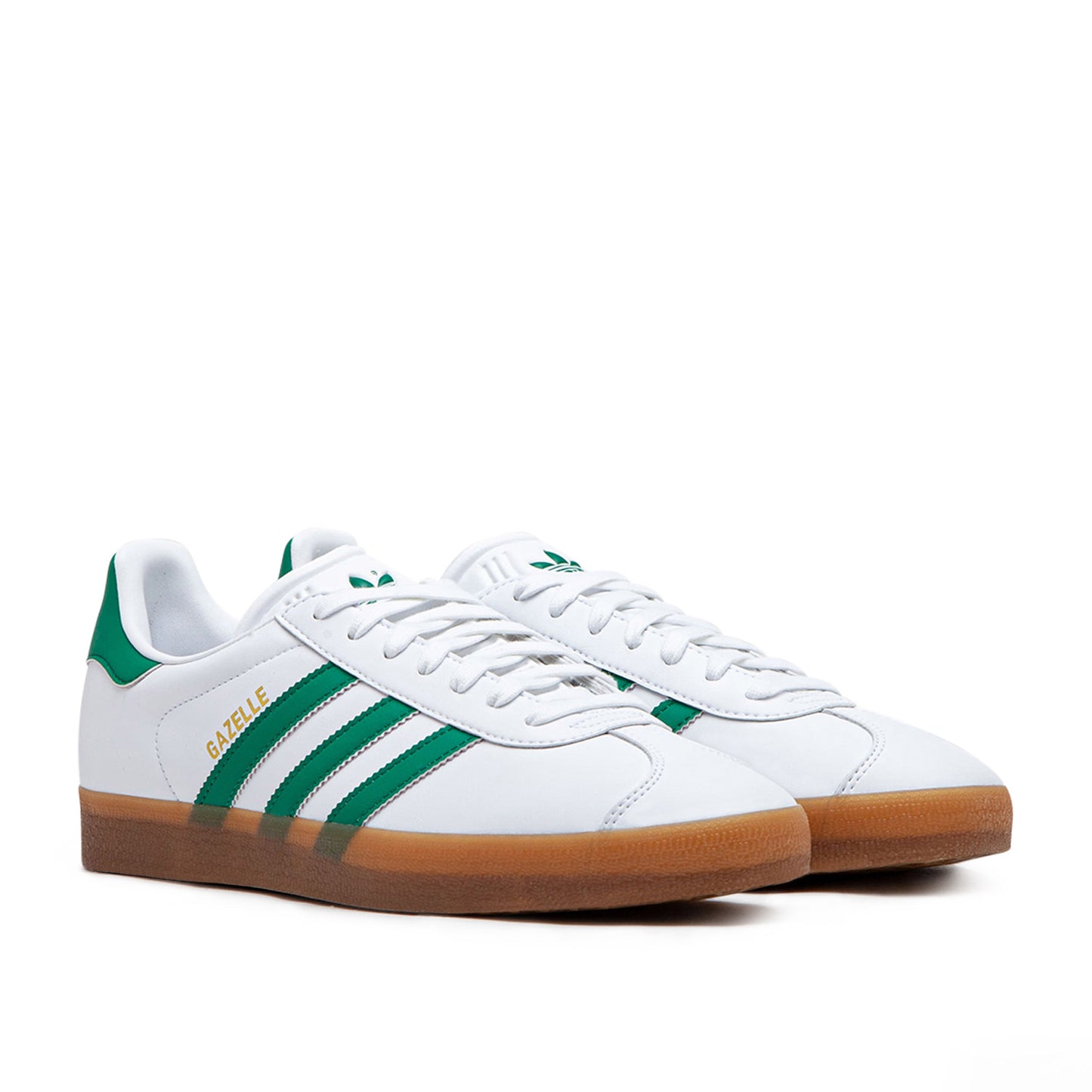 adidas Gazelle (Weiß / Grün / Gum) - Allike Store