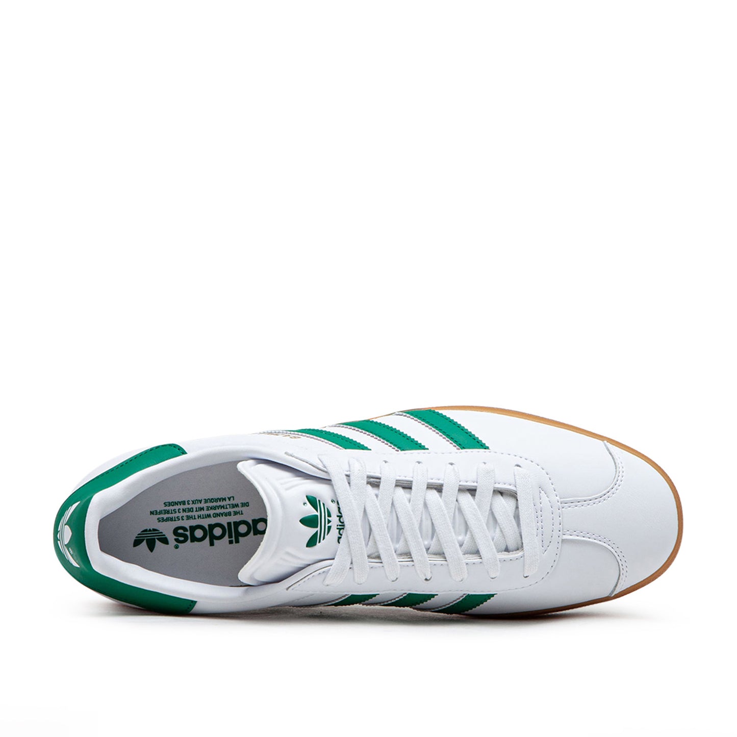 adidas Gazelle (Weiß / Grün / Gum) - Allike Store