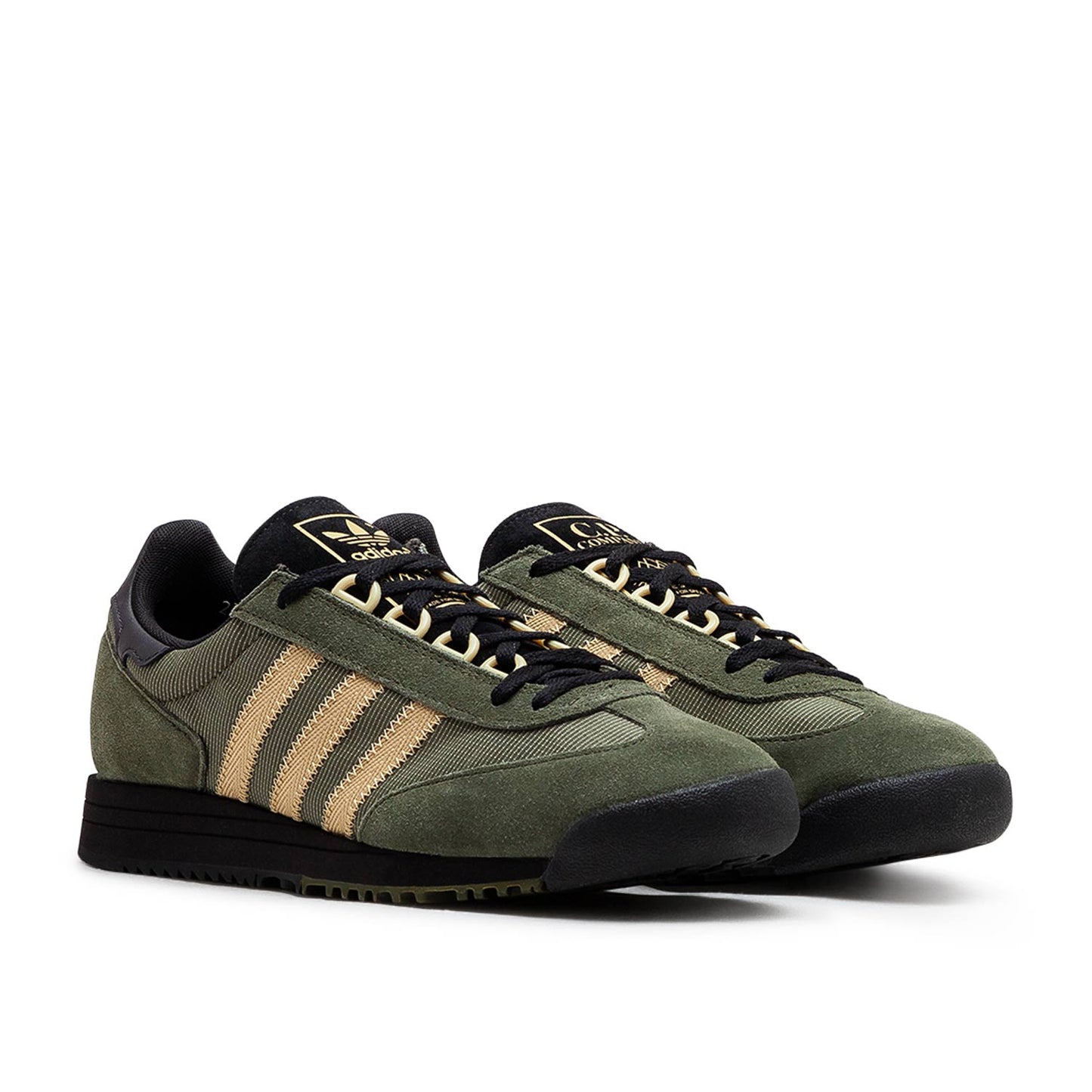 adidas x C.P. Company SL83 SPZL (Grün / Beige) - Allike Store