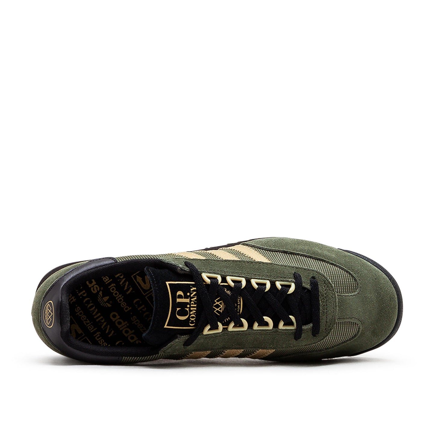 adidas x C.P. Company SL83 SPZL (Grün / Beige) - Allike Store