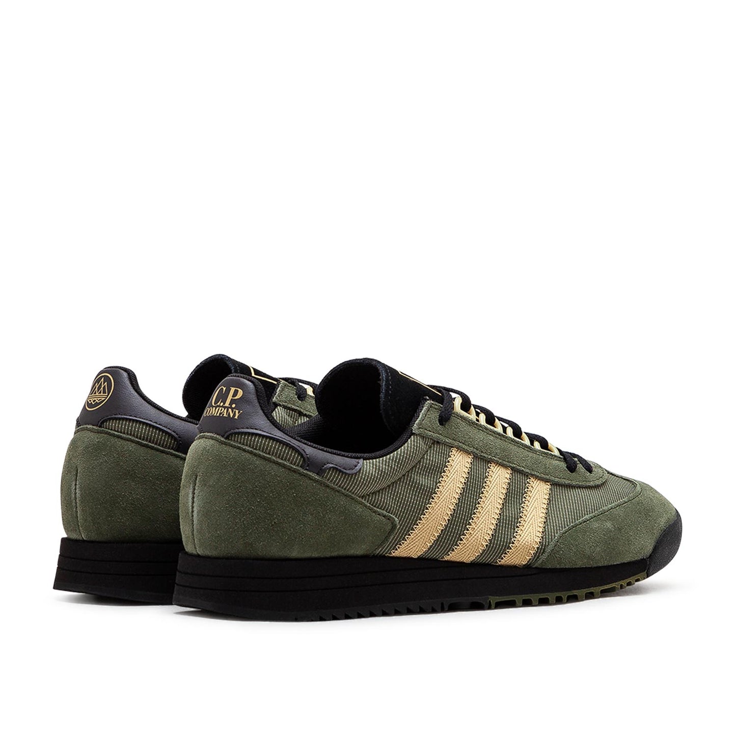 adidas x C.P. Company SL83 SPZL (Grün / Beige) - Allike Store