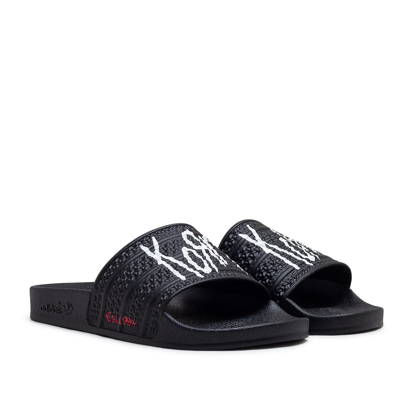 adidas x KORN Adilette (Schwarz) - Allike Store