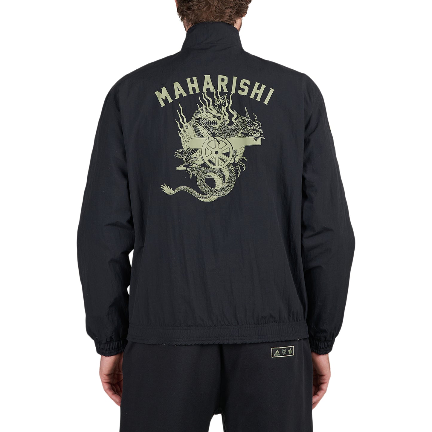 adidas x AFC x Maharishi Anthem Jacket (Schwarz / Hellgrün) - Allike Store