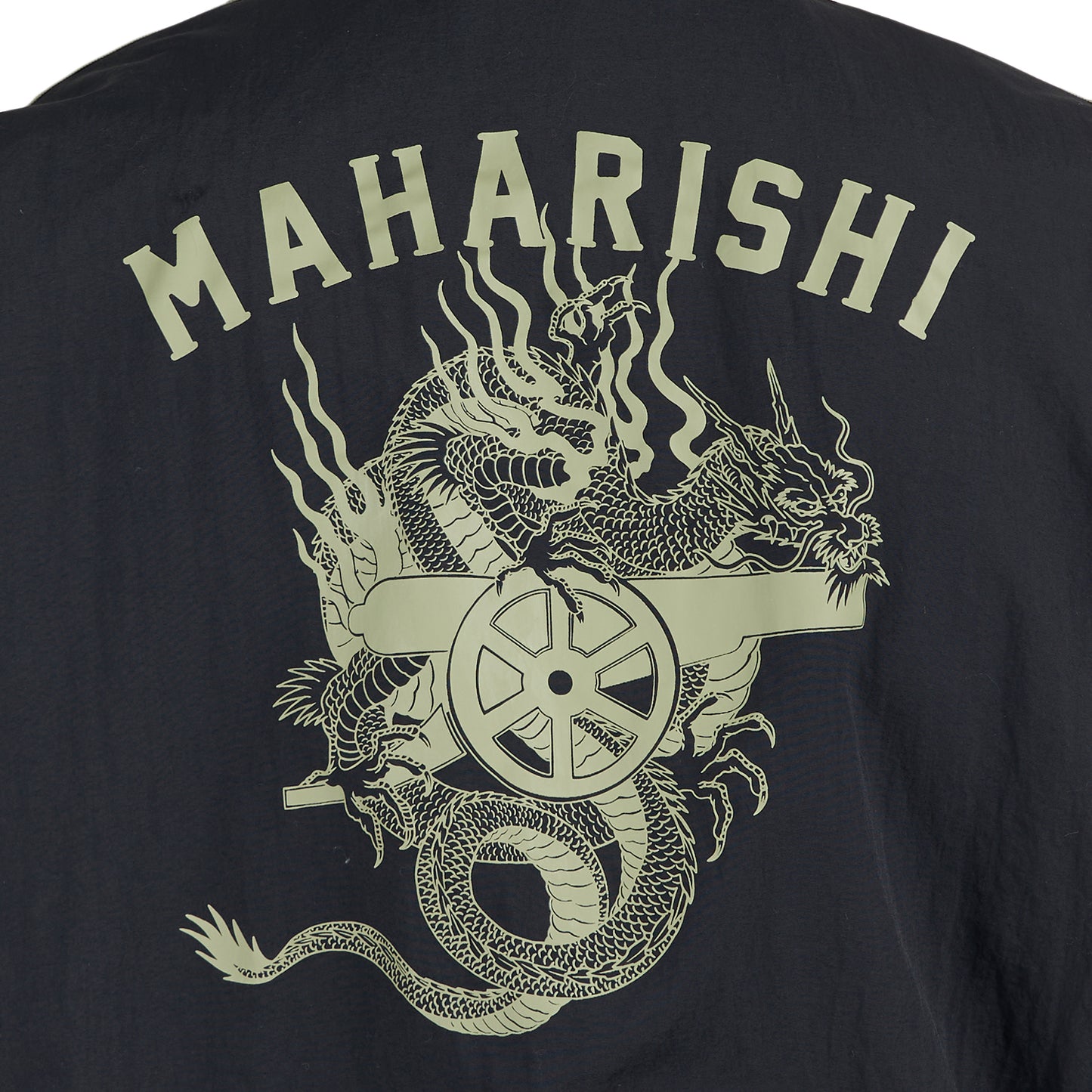 adidas x AFC x Maharishi Anthem Jacket (Schwarz / Hellgrün) - Allike Store