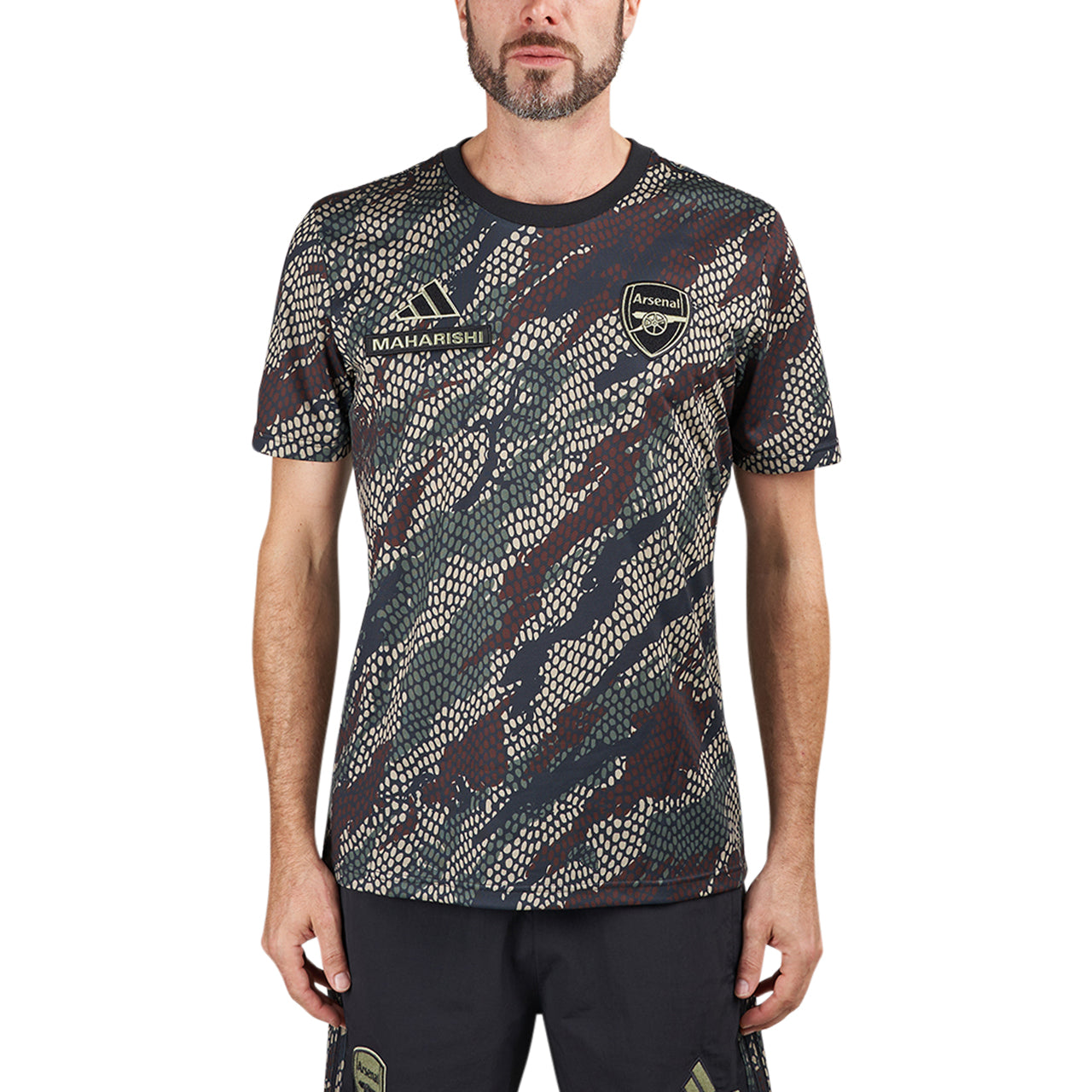 adidas x AFC x Maharishi Jersey (Schwarz / Camo) - Allike Store