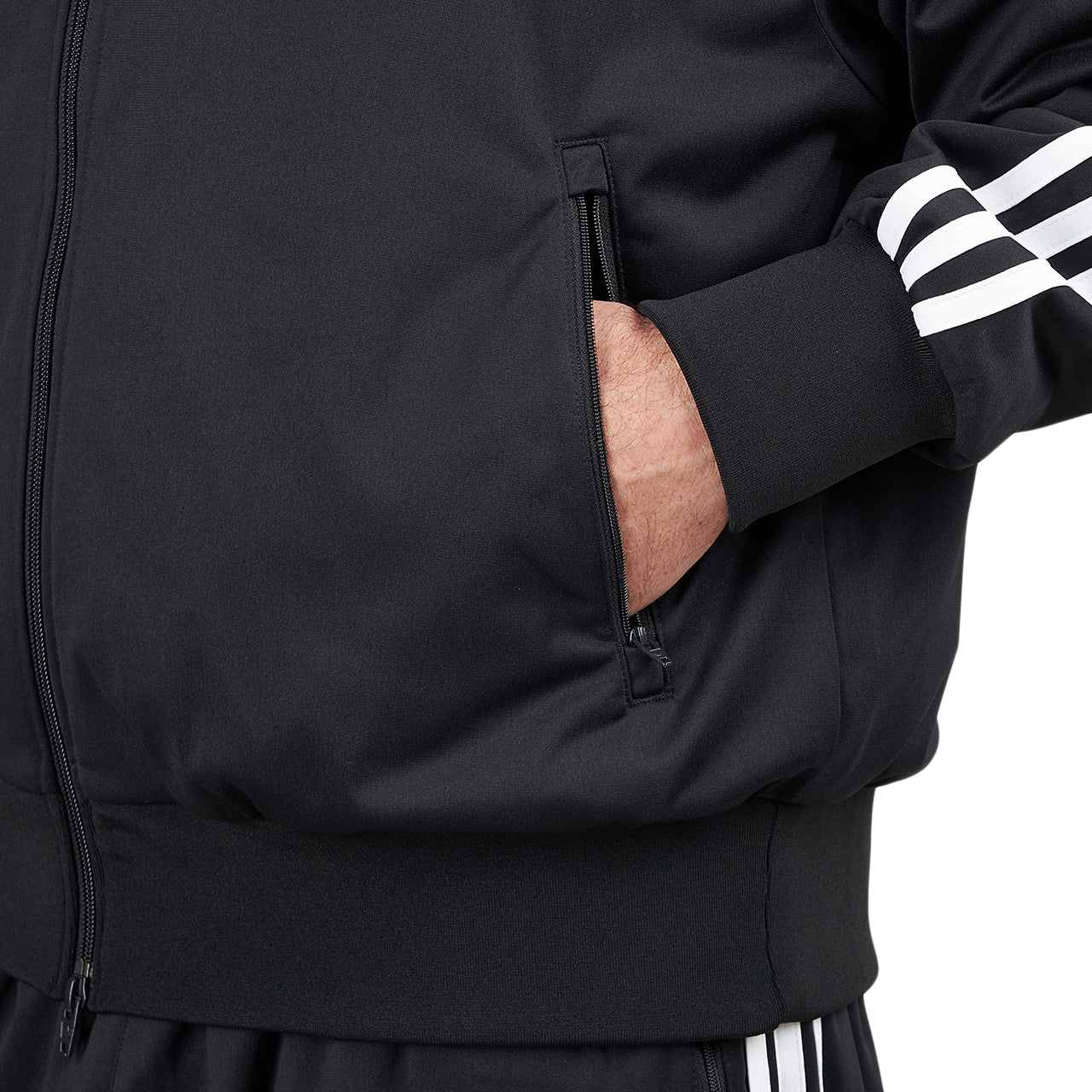adidas x Korn Track Top (Schwarz / Weiß) - Allike Store