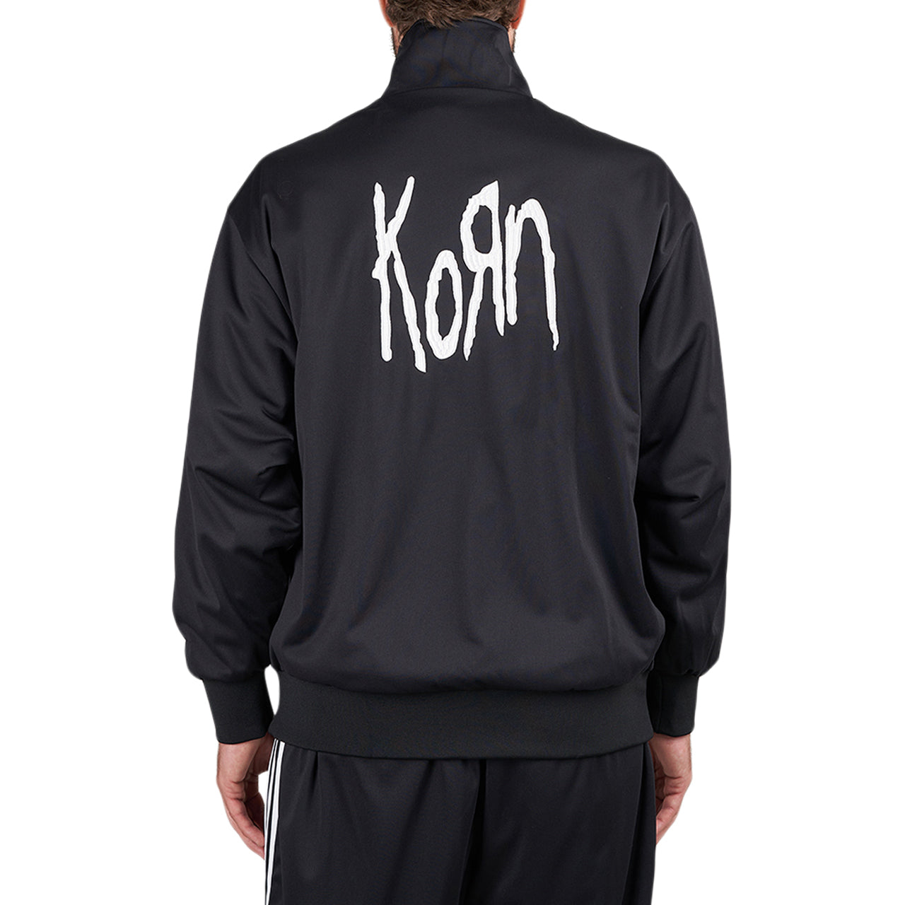 adidas x Korn Track Top (Schwarz / Weiß) - Allike Store