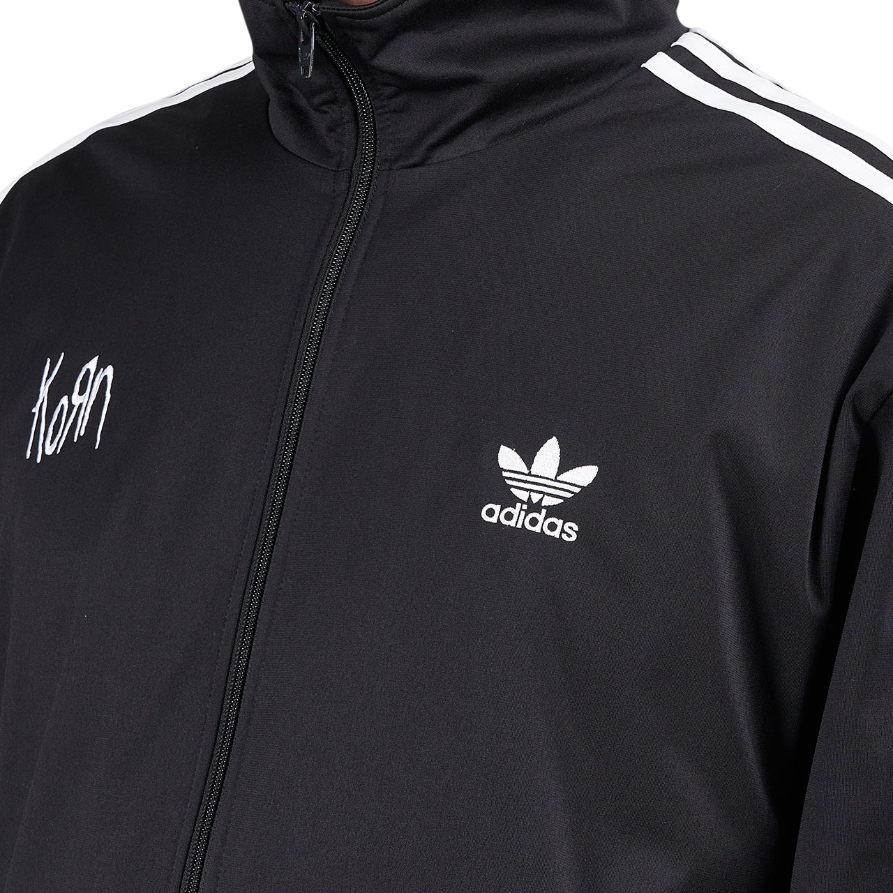 adidas x Korn Track Top (Schwarz / Weiß) - Allike Store
