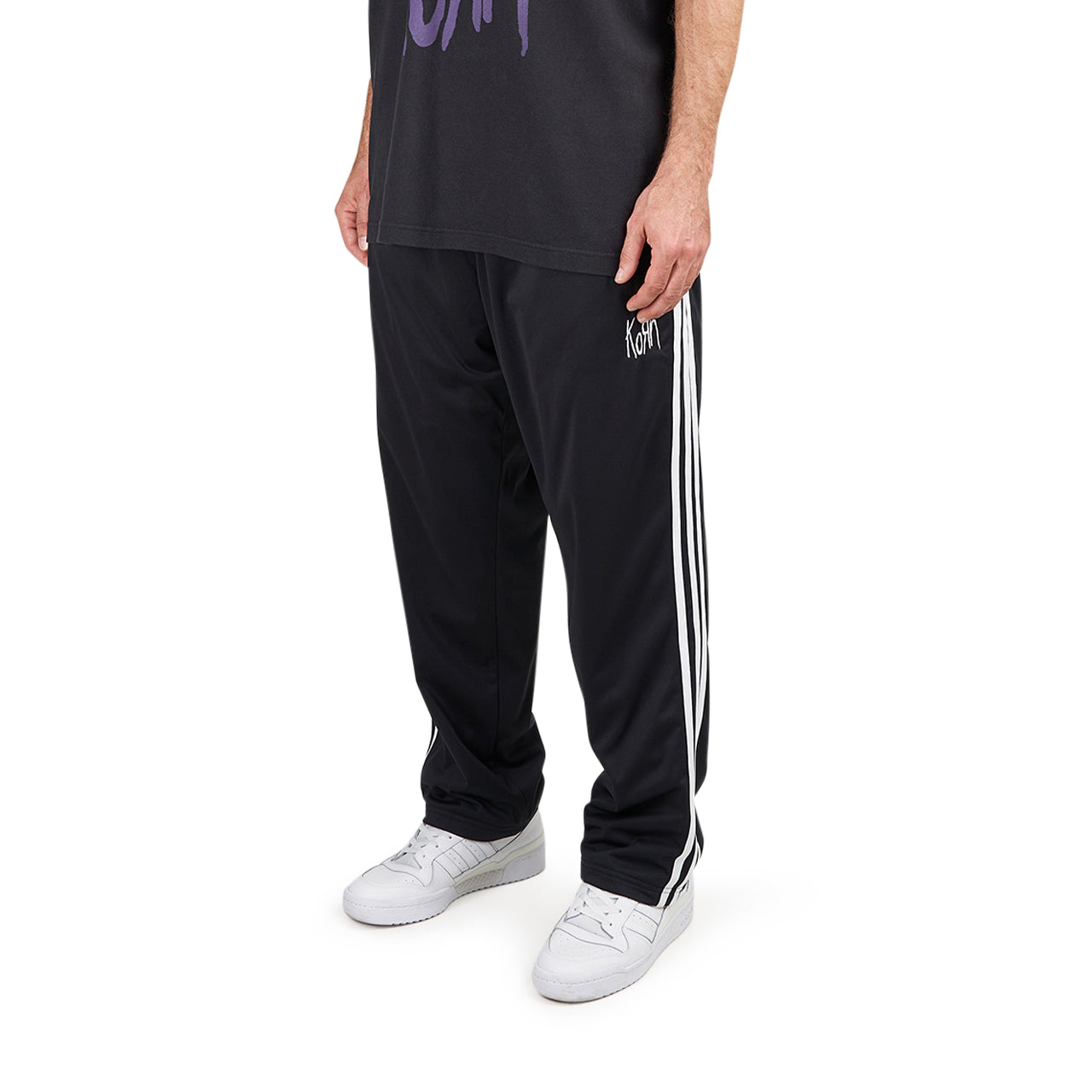 adidas x Korn Track Pant (Schwarz / Weiß) - Allike Store