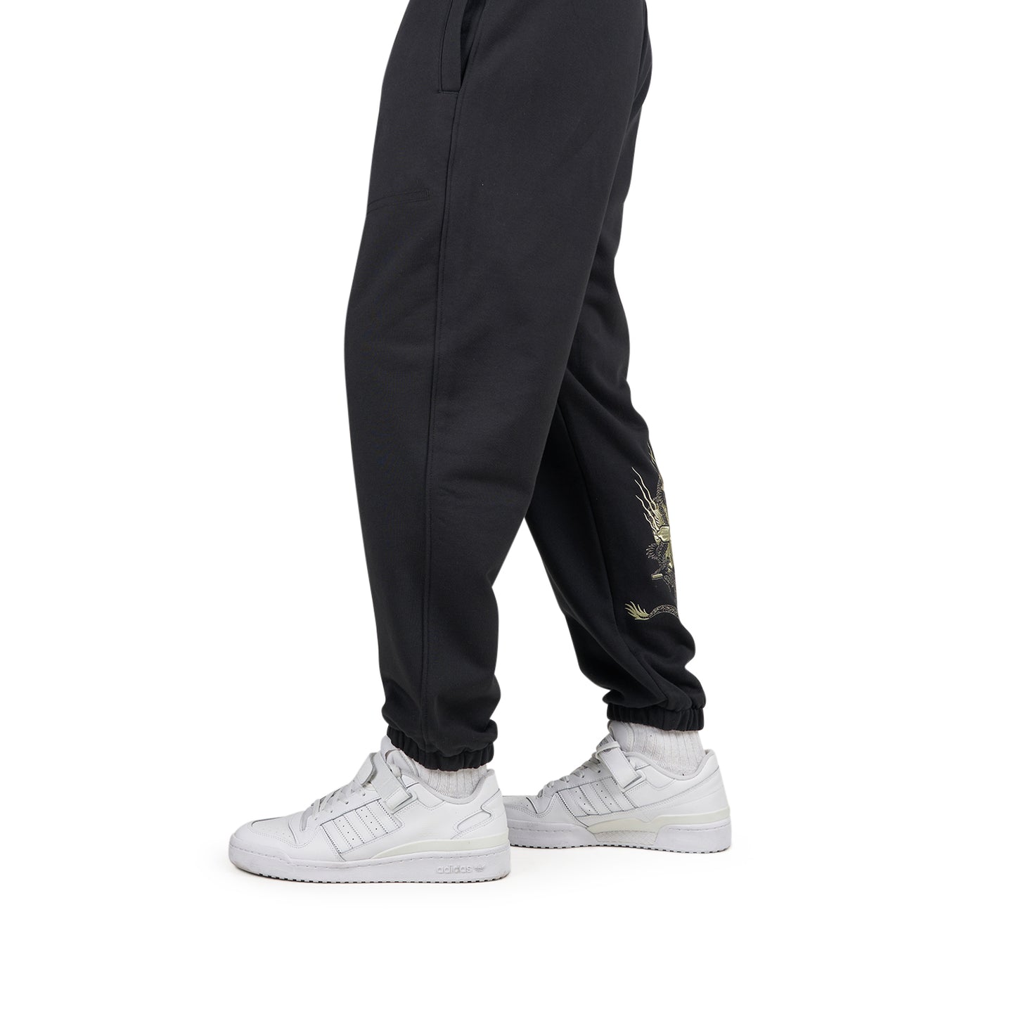 adidas x AFC x Maharishi Sweat Pant (Schwarz / Hellgrün) - Allike Store