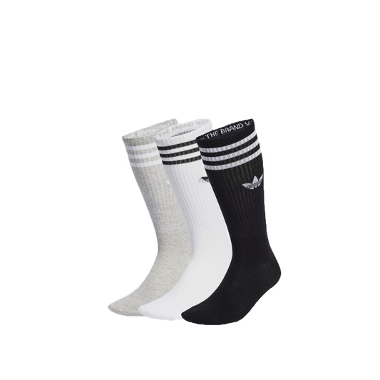 adidas High Crew Socken (Weiß/Grau/Schwarz)  - Allike Store