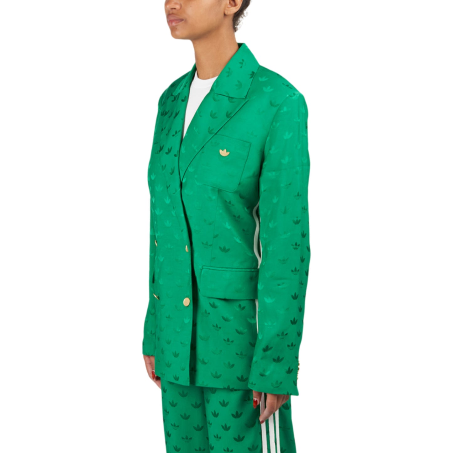 adidas Jaquard Blazer (Grün) - Allike Store