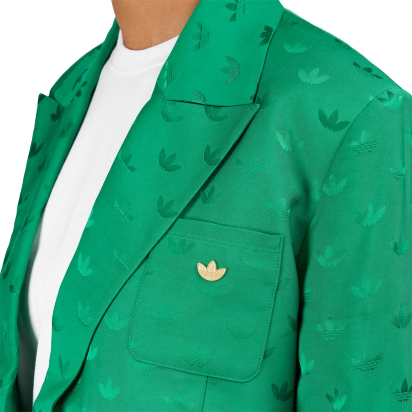 adidas Jaquard Blazer (Grün) - Allike Store