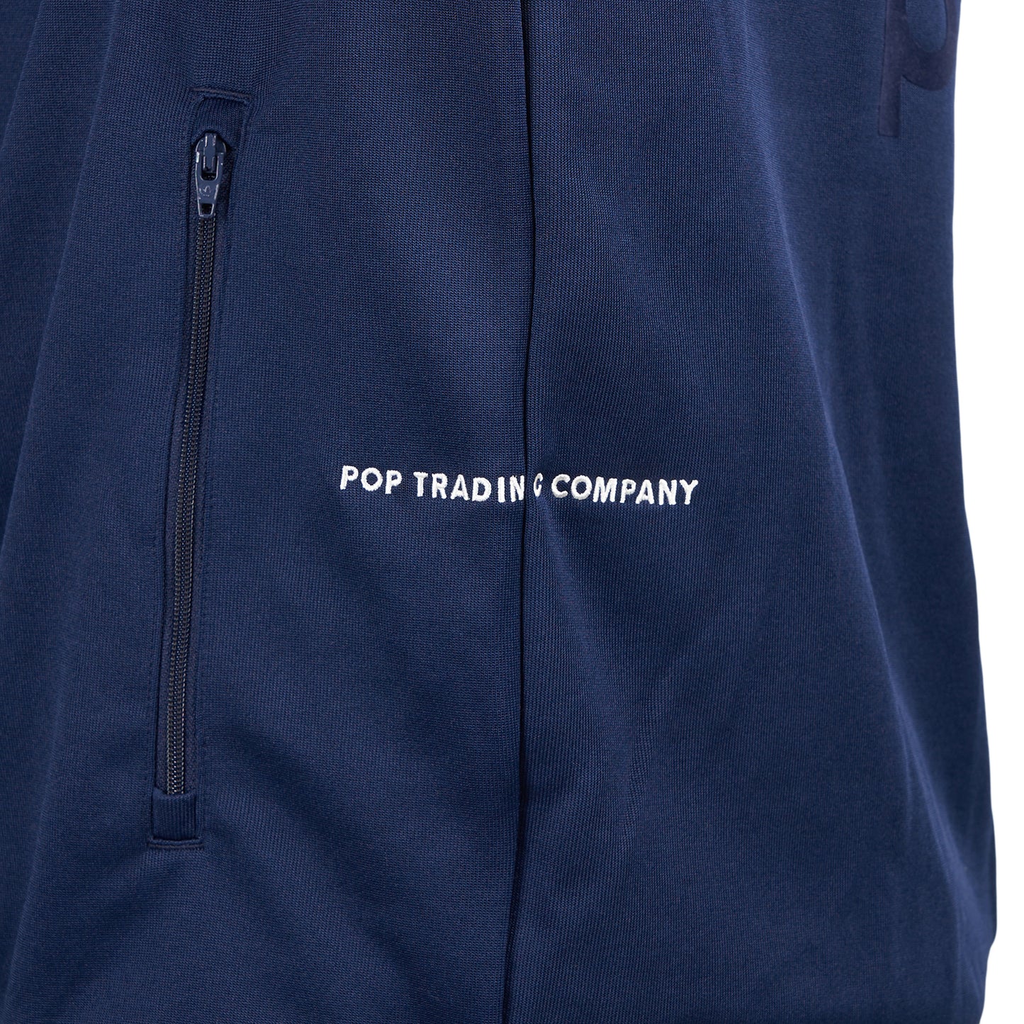 adidas x Pop Trading Company Bauer Track Top (Navy / Weiß)  - Allike Store