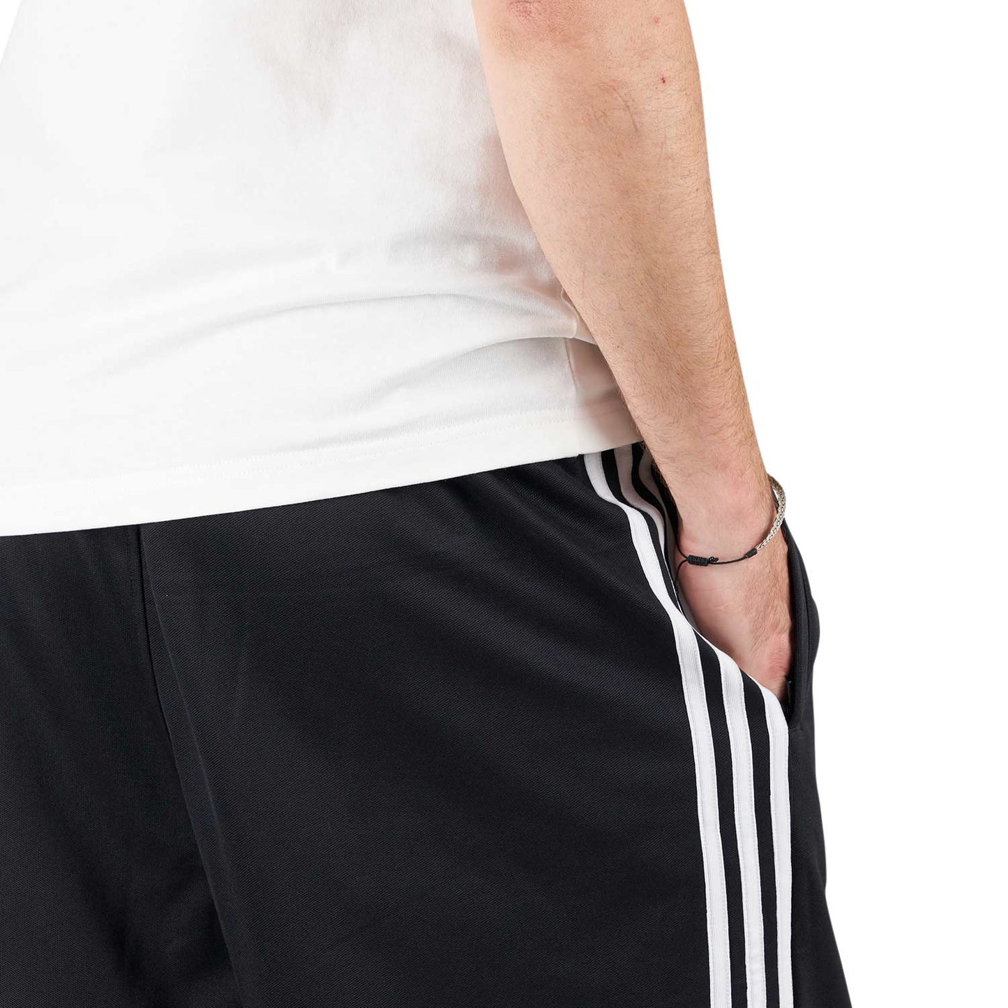 adidas Baggy Track Pants (Schwarz / Weiss) - Allike Store