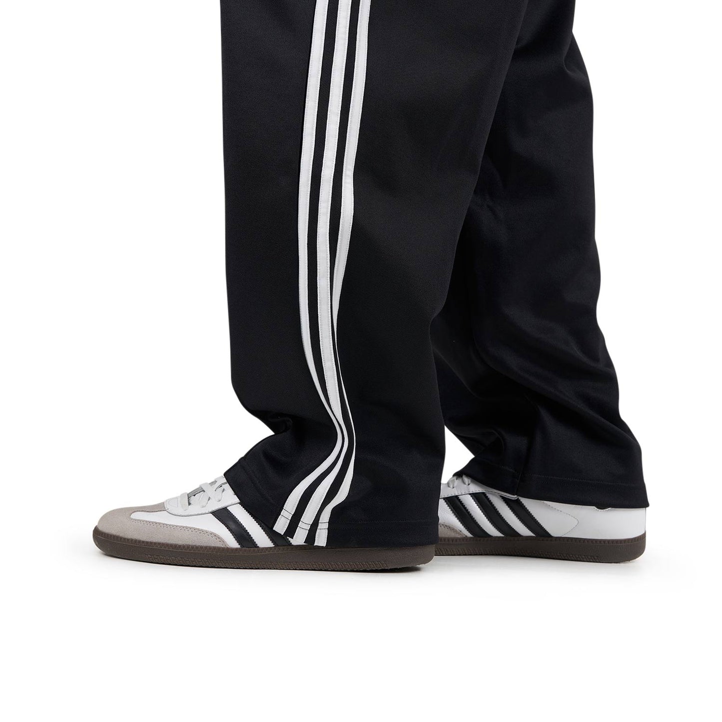 adidas Baggy Track Pants (Schwarz / Weiss) - Allike Store