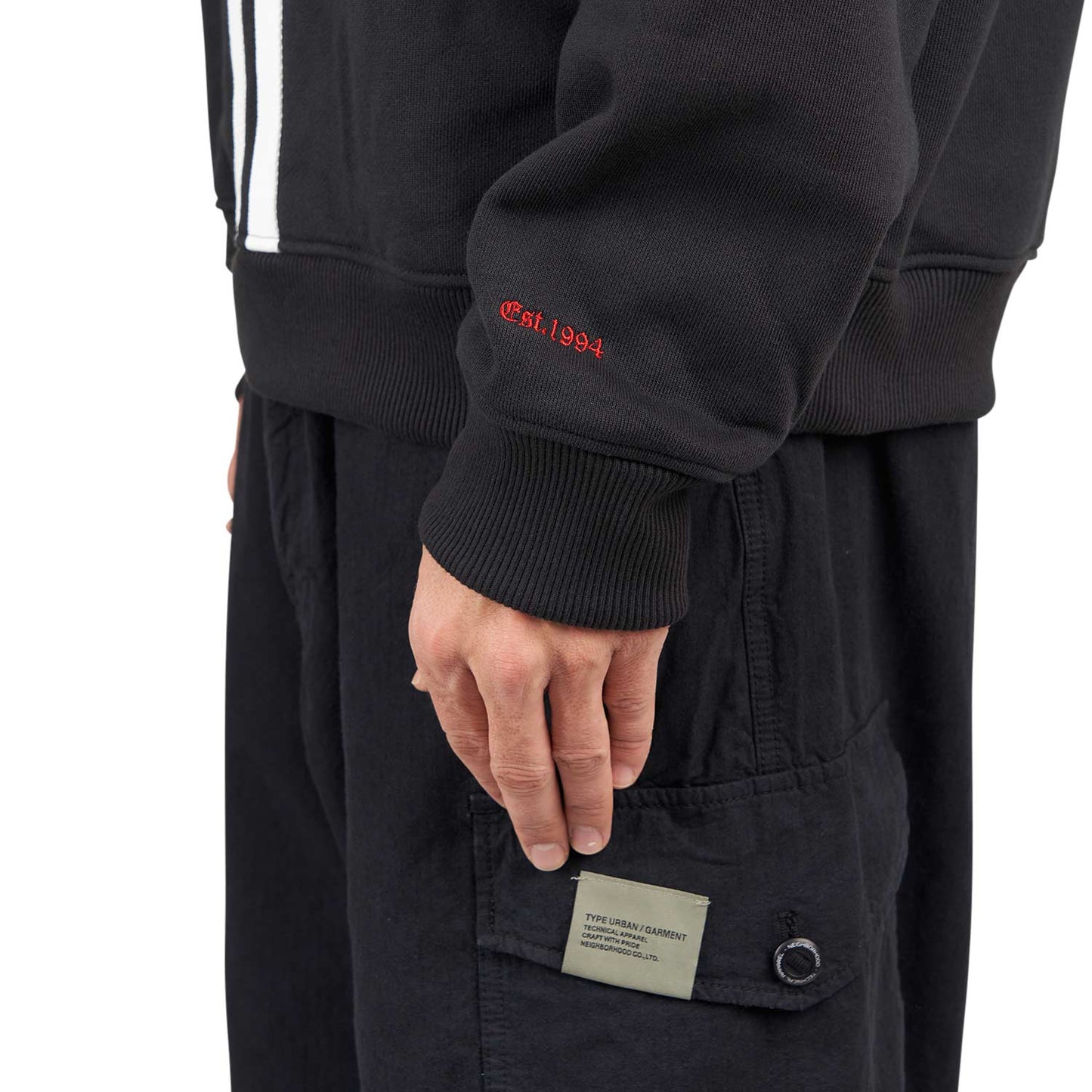 adidas x KORN Hoodie (Schwarz / Weiss / Multi) - Allike Store