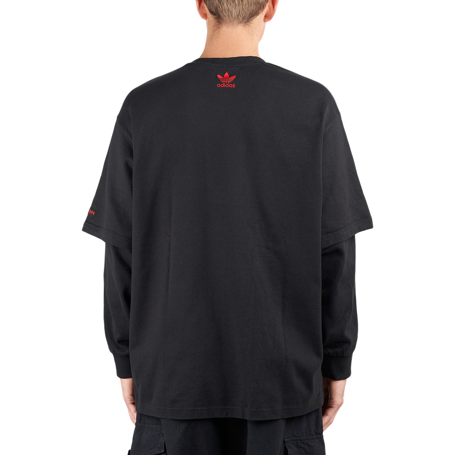 adidas x KORN Long Sleeve Tee (Schwarz / Weiss) - Allike Store