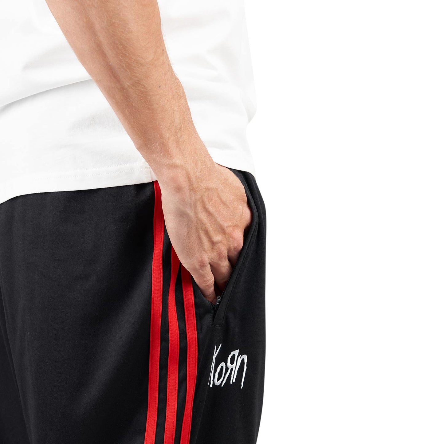 adidas x KORN Reversible Track Pants (Schwarz / Multi) - Allike Store