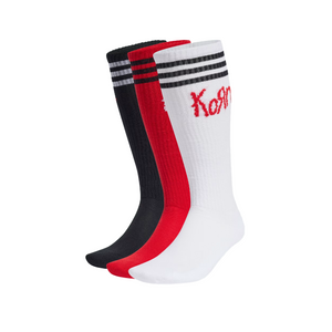 adidas x KORN Socks (Schwarz / Rot / Weiss) - Allike Store