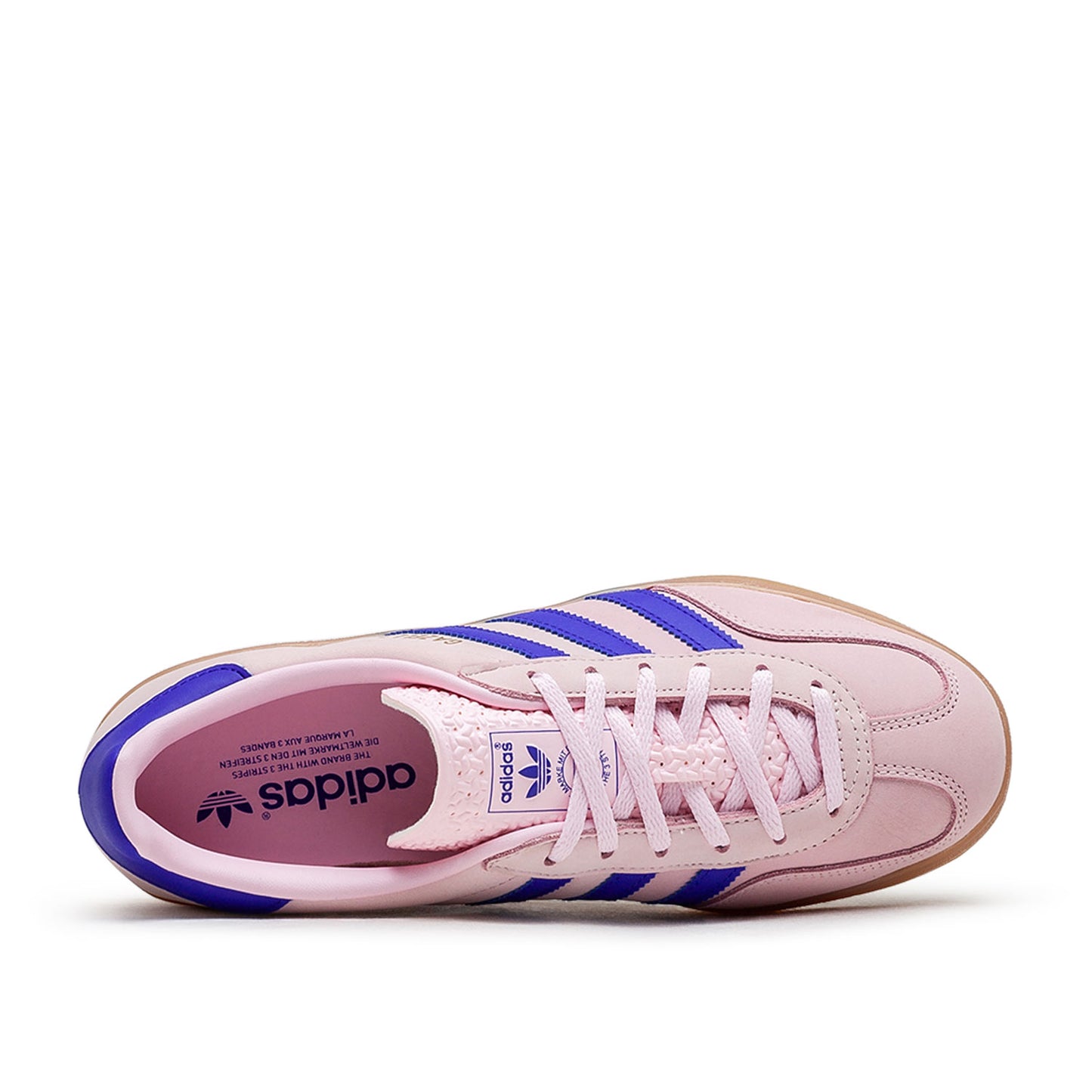 adidas WMNS Gazelle Indoor (Pink / Blau) - Allike Store