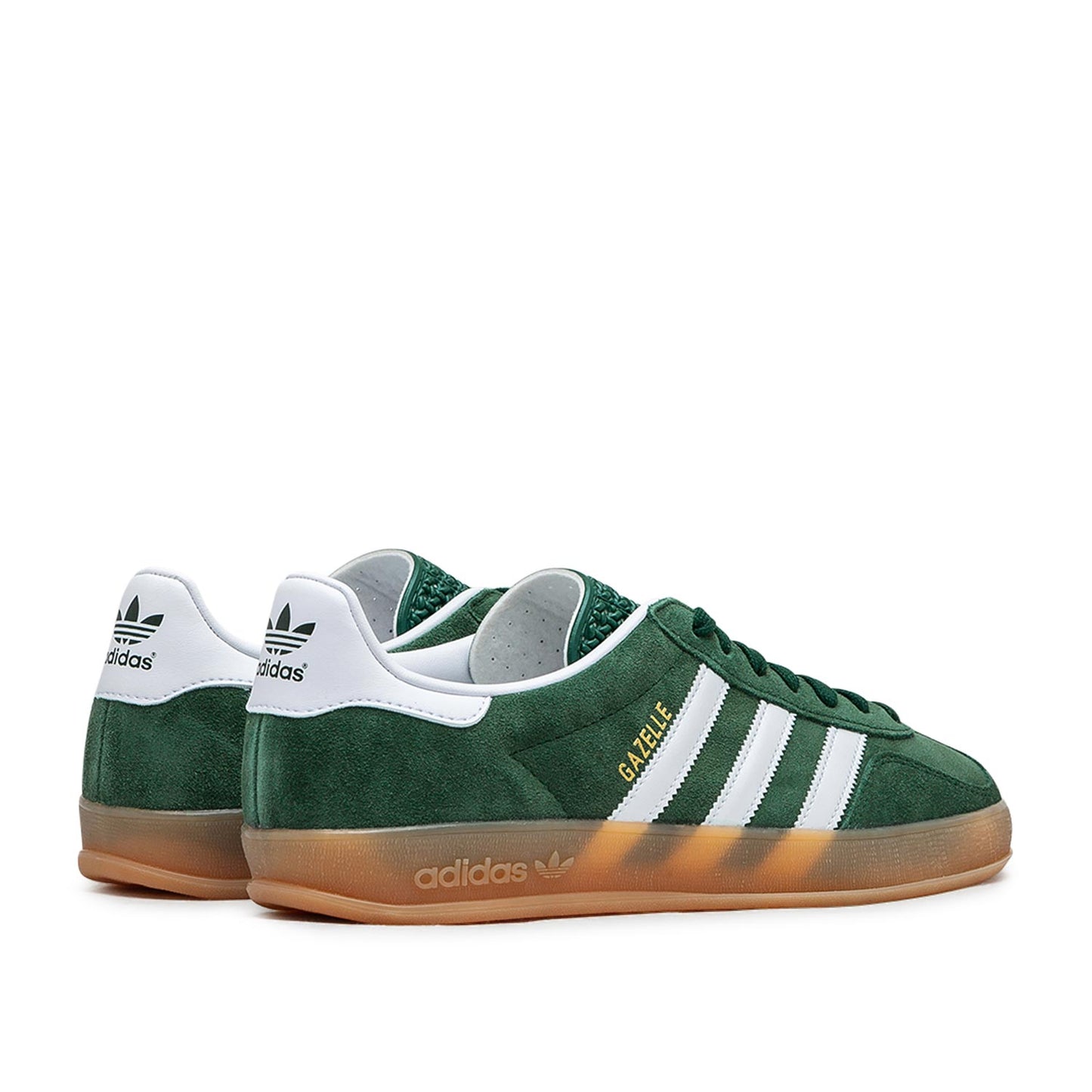 adidas Gazelle Indoor (Dunkelgrün / Weiß) - Allike Store