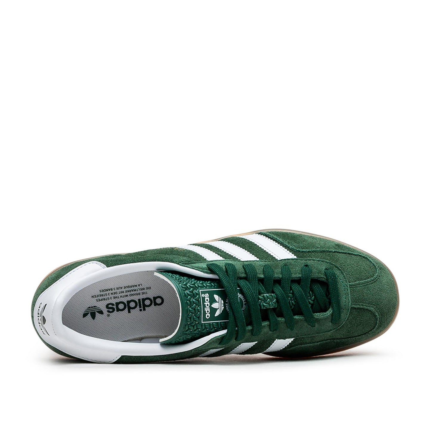 adidas Gazelle Indoor (Dunkelgrün / Weiß) - Allike Store