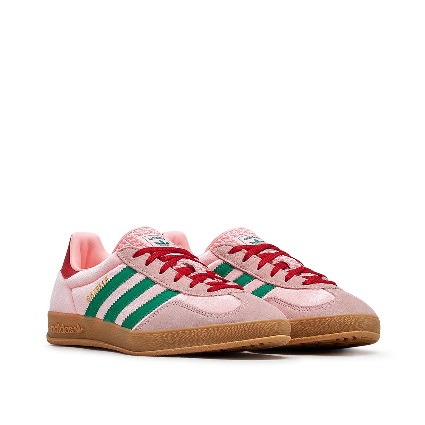 adidas WMNS Gazelle Indoor (Pink / Grün) - Allike Store