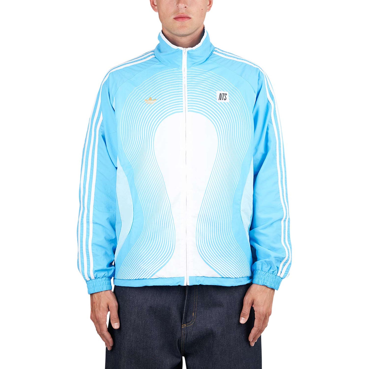 adidas x NTS TG Track Top (Hellblau / Weiß) - Allike Store