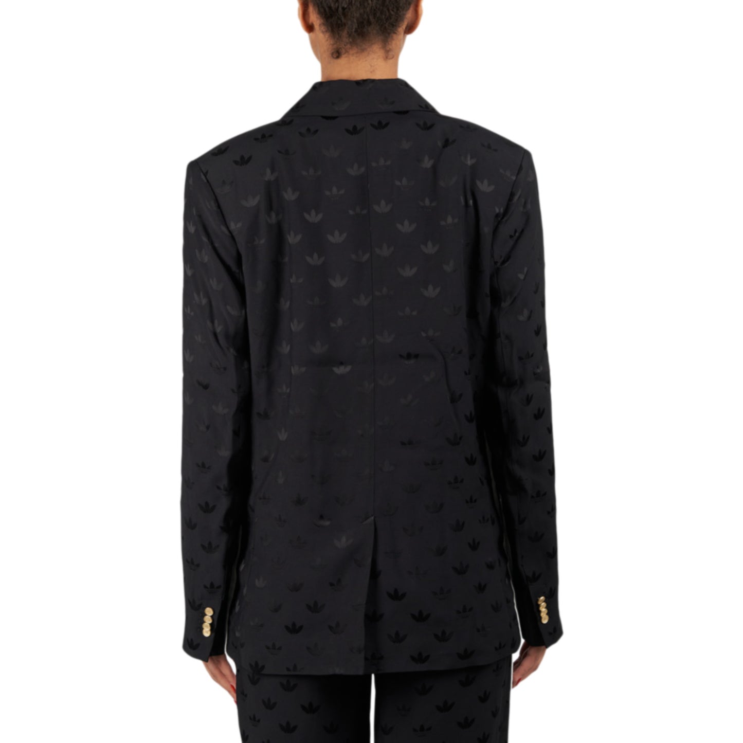 adidas Jaquard Blazer (Schwarz) - Allike Store