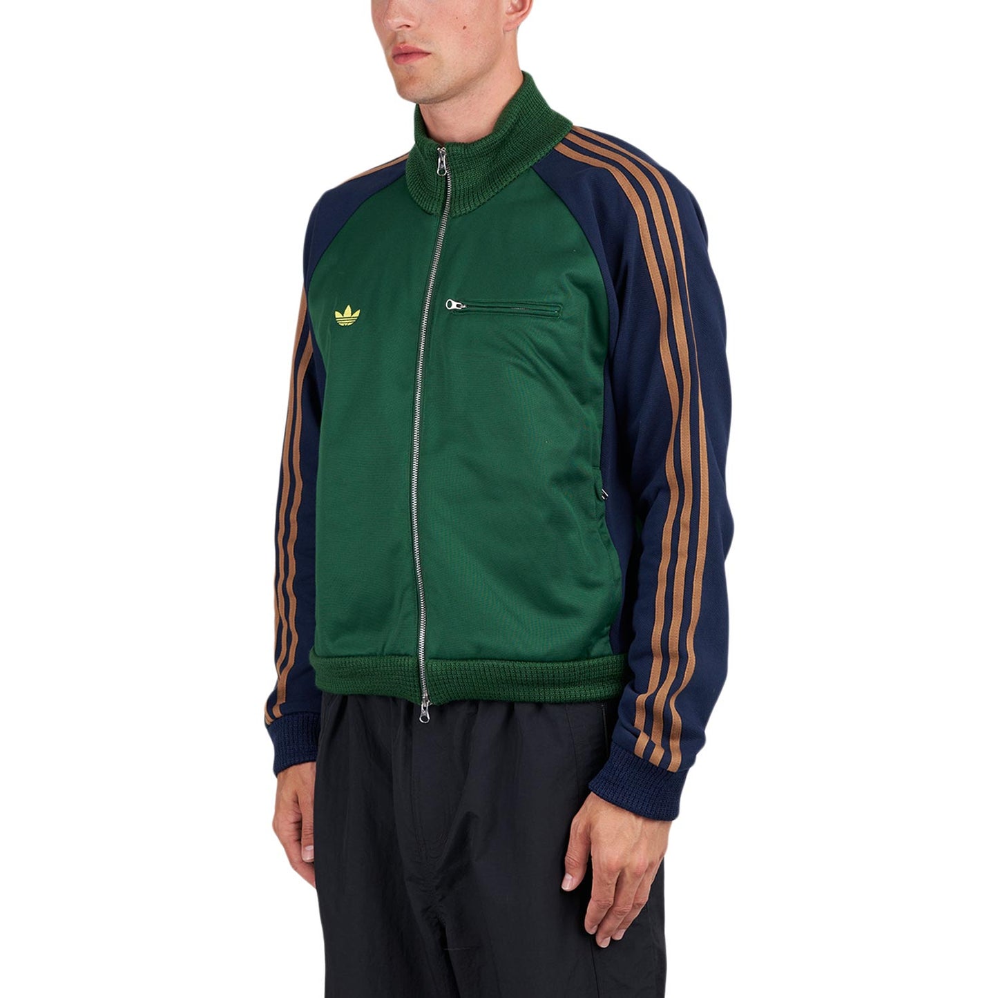 adidas x Brain Dead Track Top (Grün / Blau) - Allike Store