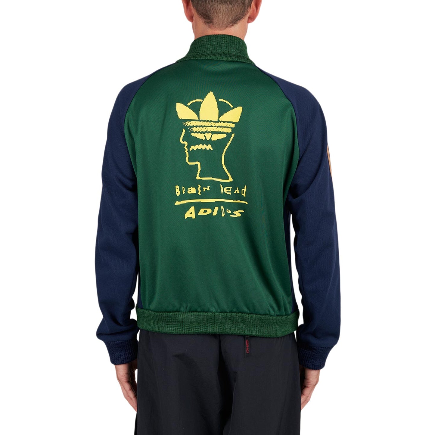 adidas x Brain Dead Track Top (Grün / Blau) - Allike Store