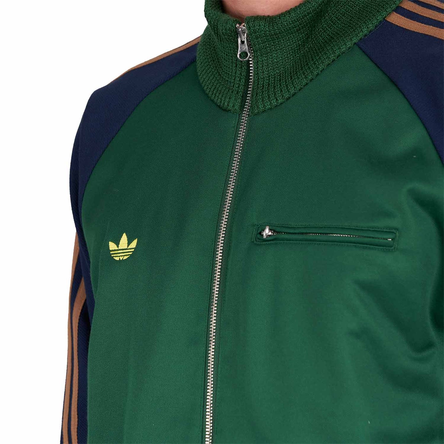 adidas x Brain Dead Track Top (Grün / Blau) - Allike Store