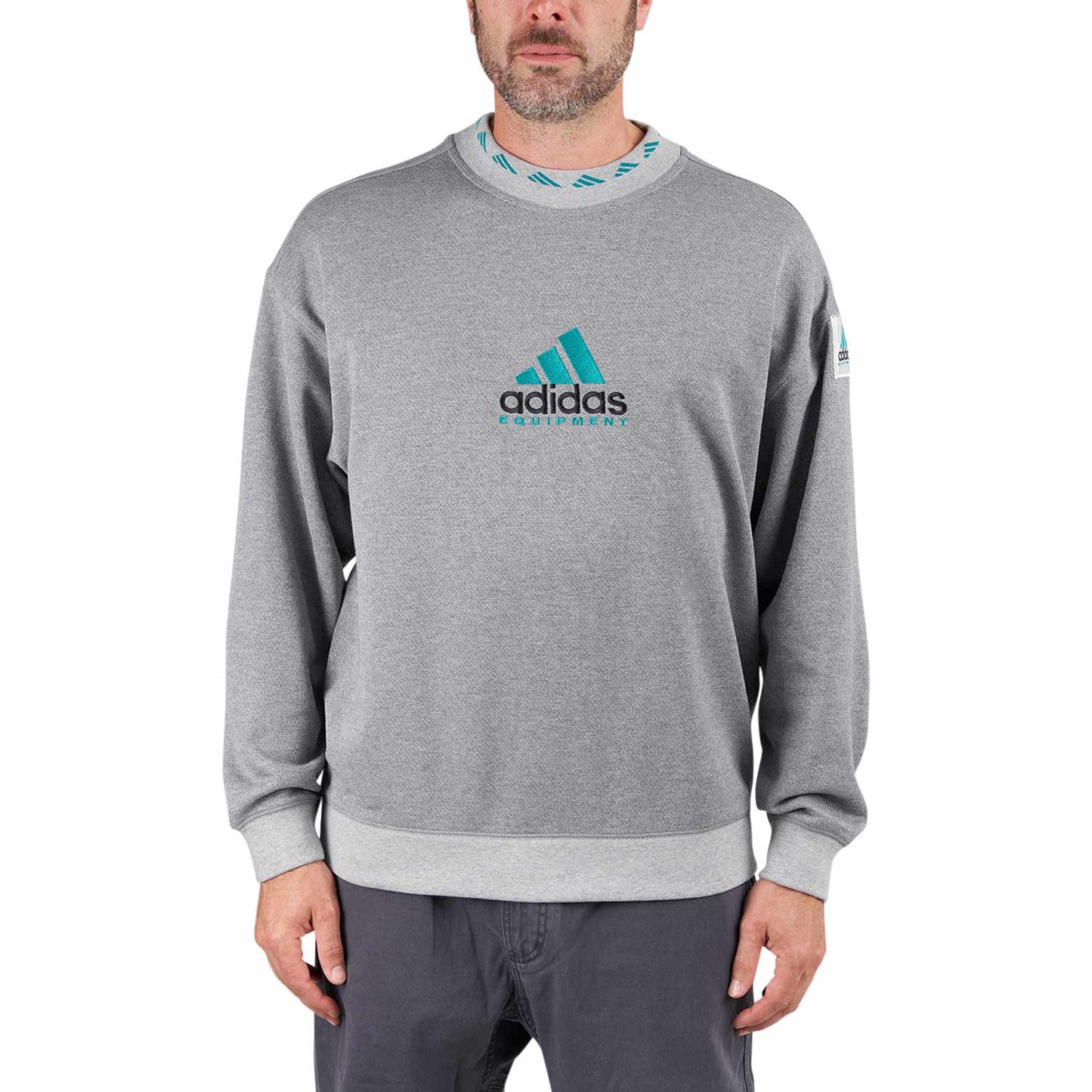 adidas EQT Reflective Crewneck Sweatshirt (Grau) - Allike Store