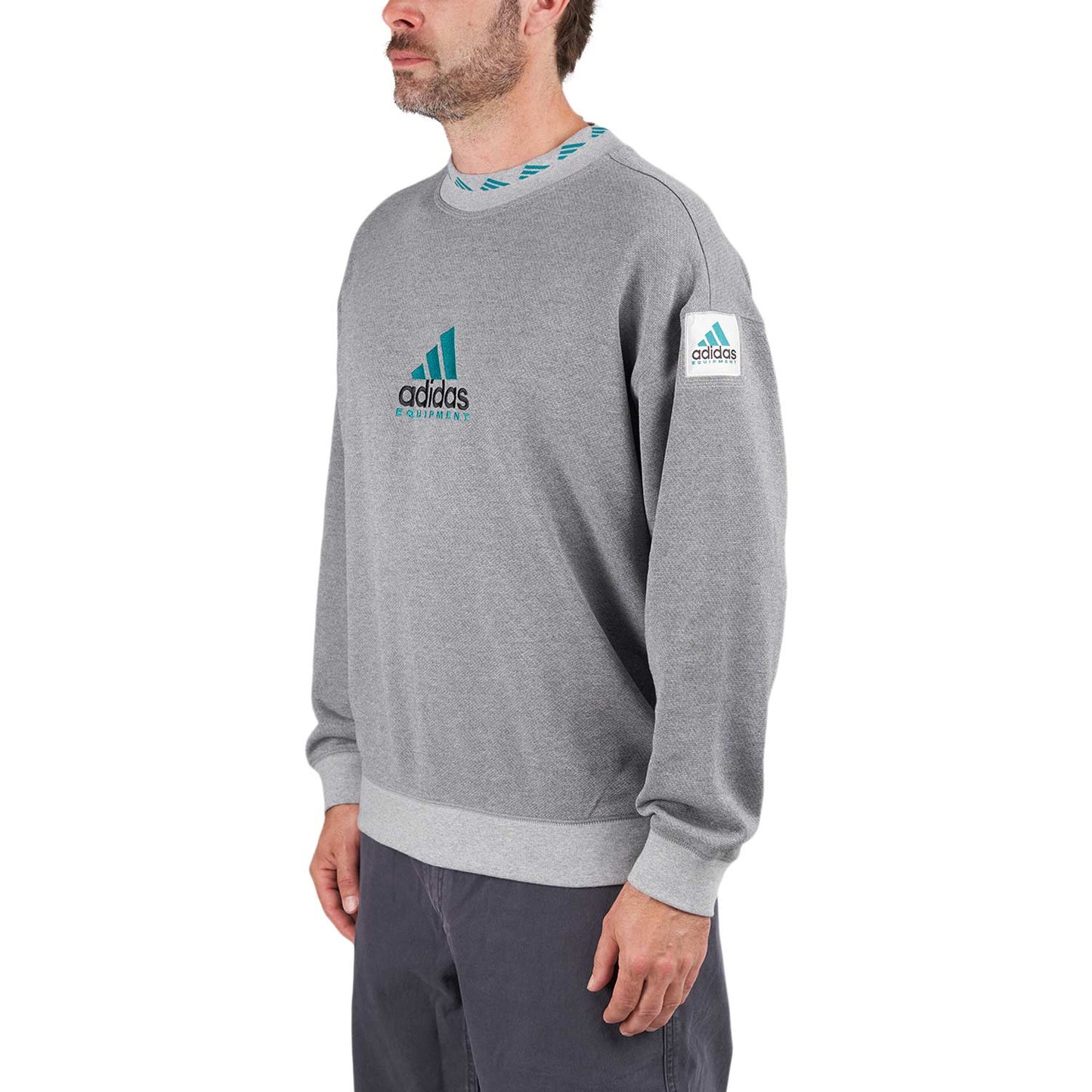 adidas EQT Reflective Crewneck Sweatshirt (Grau) - Allike Store