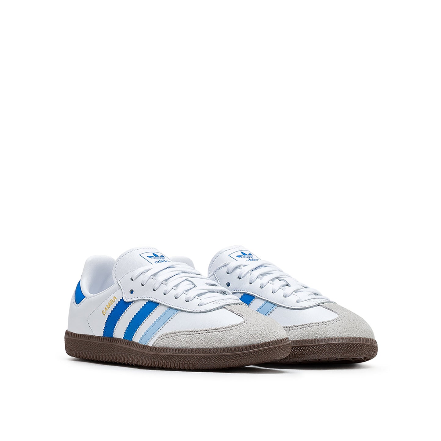 adidas JUNIOR Samba OG (Weiss / Blau) - Allike Store