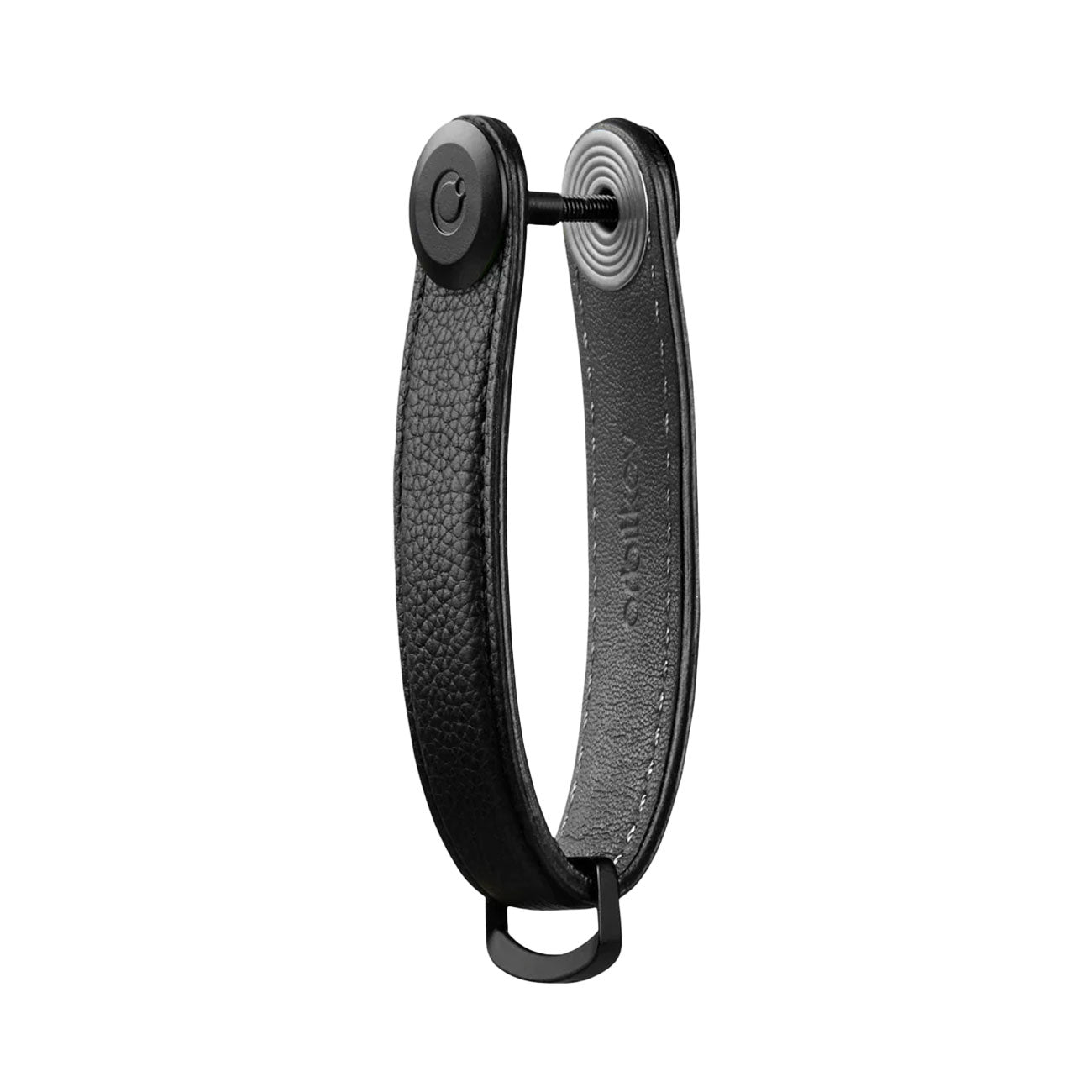 Orbitkey Key Organiser Pebbled-Leather (Schwarz) - Allike Store