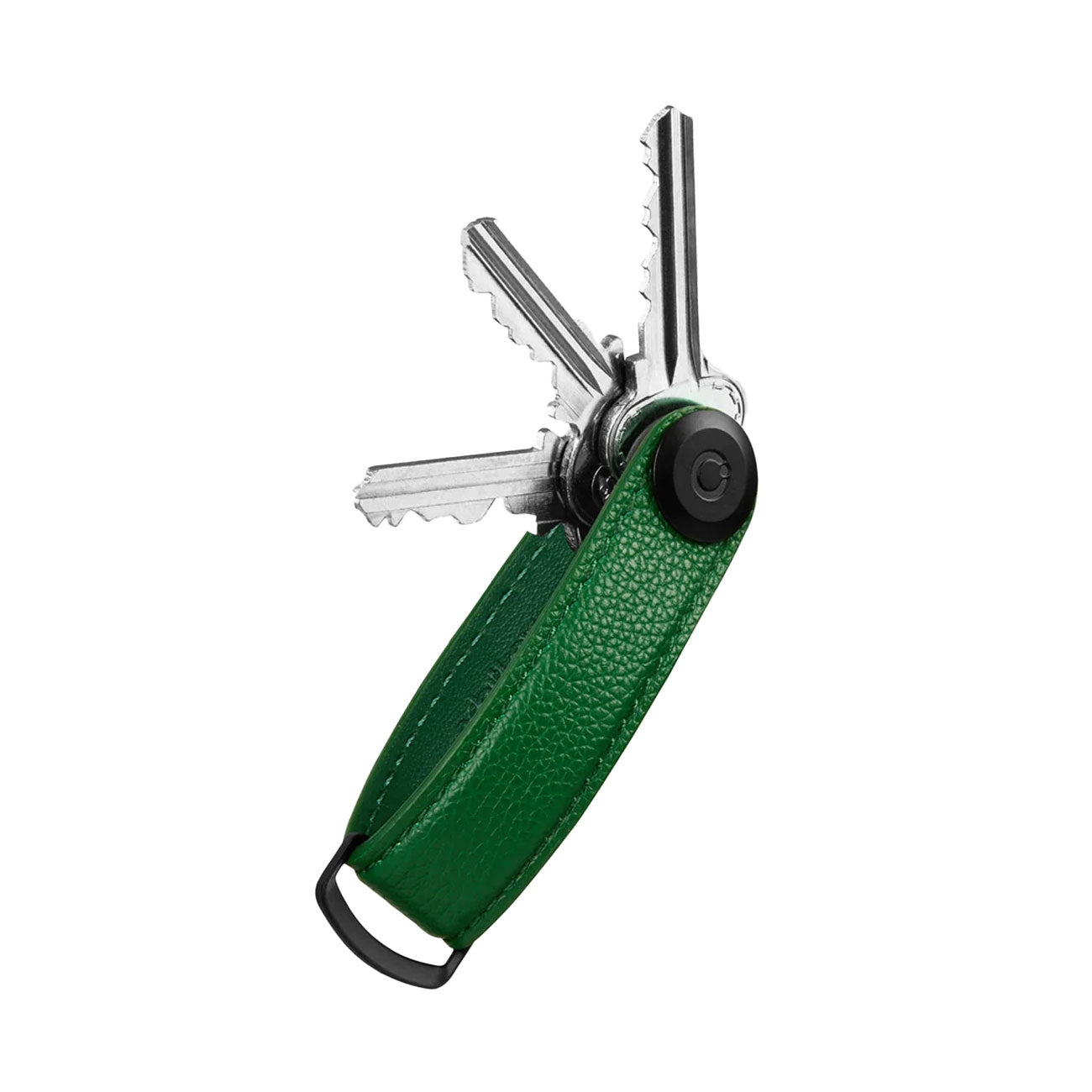 Orbitkey Key Organiser Pebbled-Leather (Grün) - Allike Store