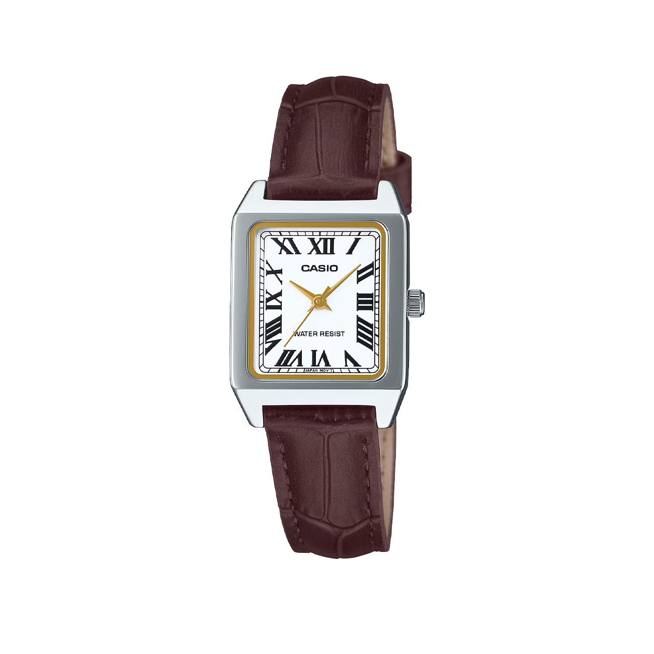 Casio LTP-B150L-7B1EF (Silber / Braun) - Allike Store