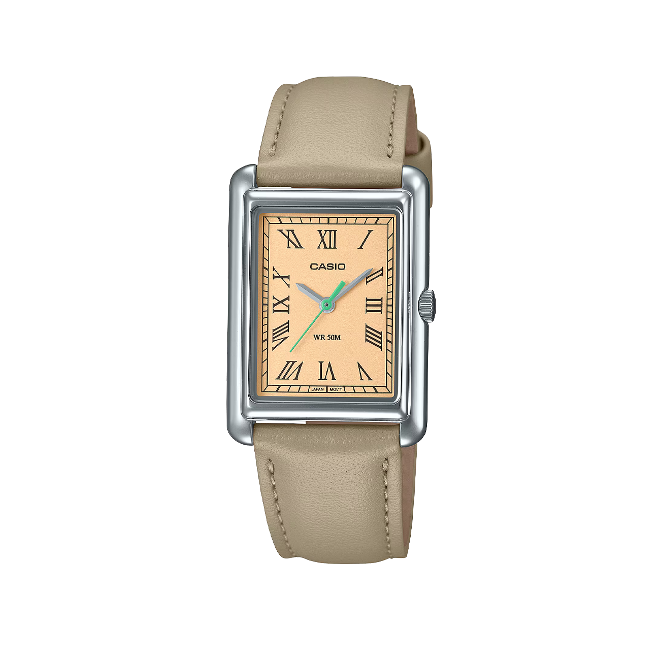 Casio LTP-B165L-5BVEF (Beige / Silber) - Allike Store