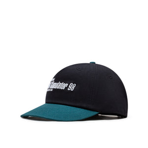 Metalwood Simulator 98 5-Panek Snapback Hat (Schwarz / Grün) - Allike Store