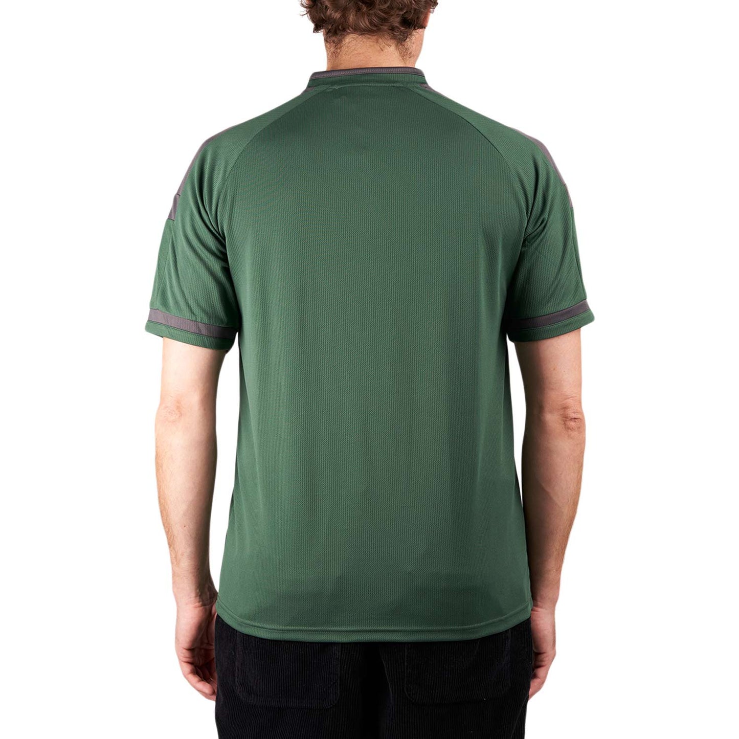 Metalwood Paneled Jersey (Grün) - Allike Store