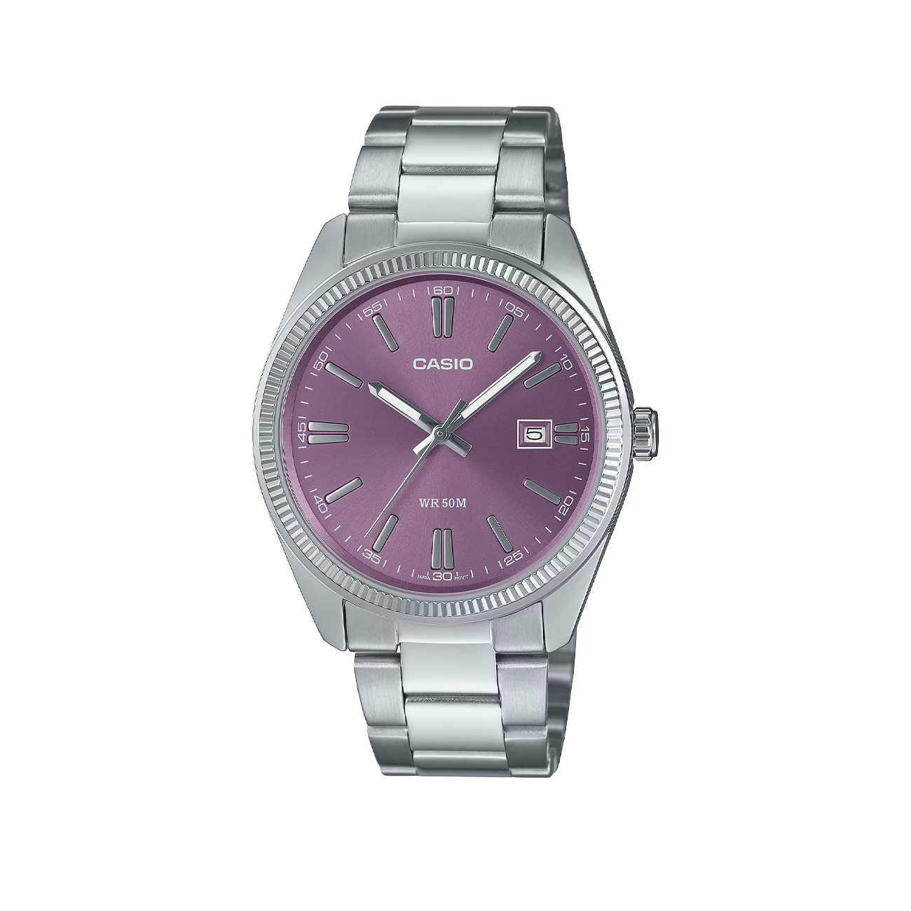 Casio MTP-1302PD-6AVEF (Silber / Lila) - Allike Store