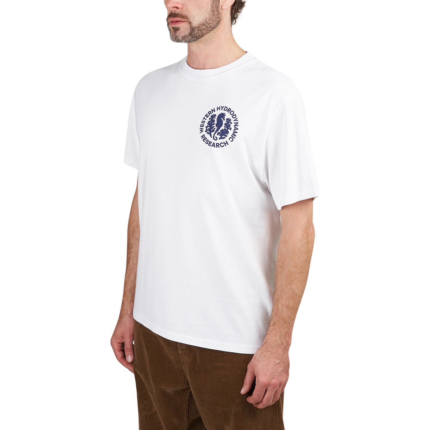 Western Hydrodynamic Research Seahorse Tee (Weiß) - Allike Store