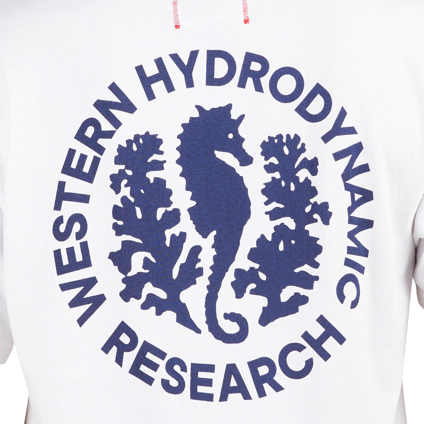 Western Hydrodynamic Research Seahorse Tee (Weiß) - Allike Store