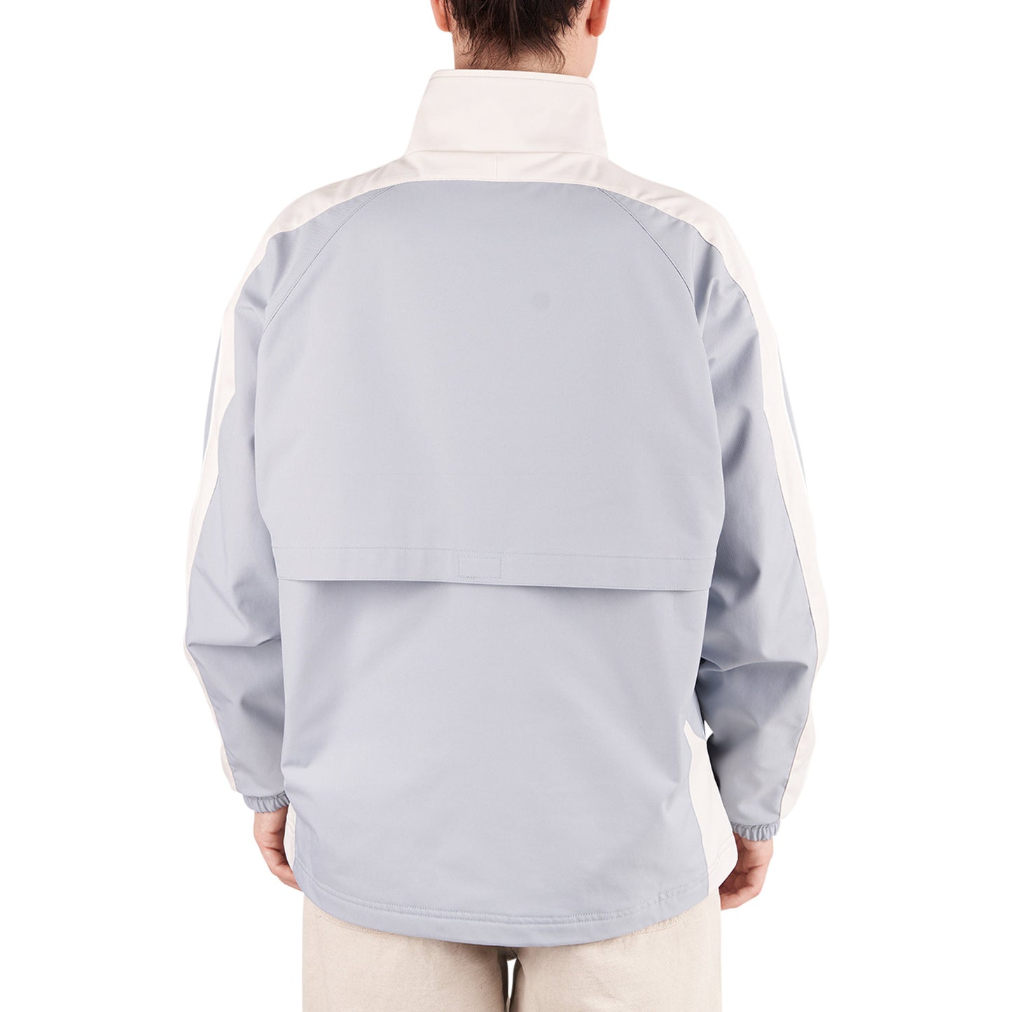 metalwood Paneled Track Jacket (Blau) - Allike Store