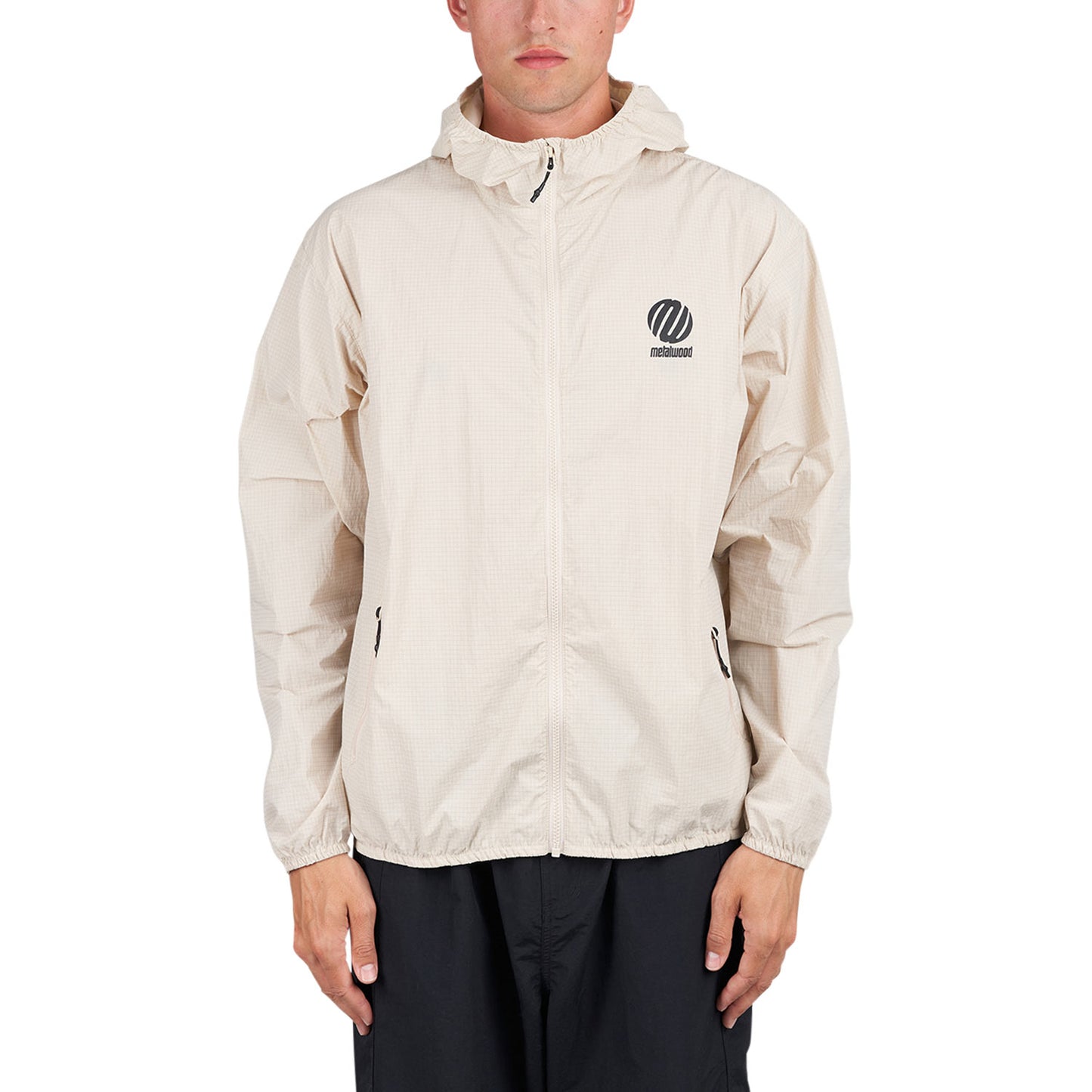 Metalwood Lightweight Ripstop Wind Jacket (Beige) - Allike Store