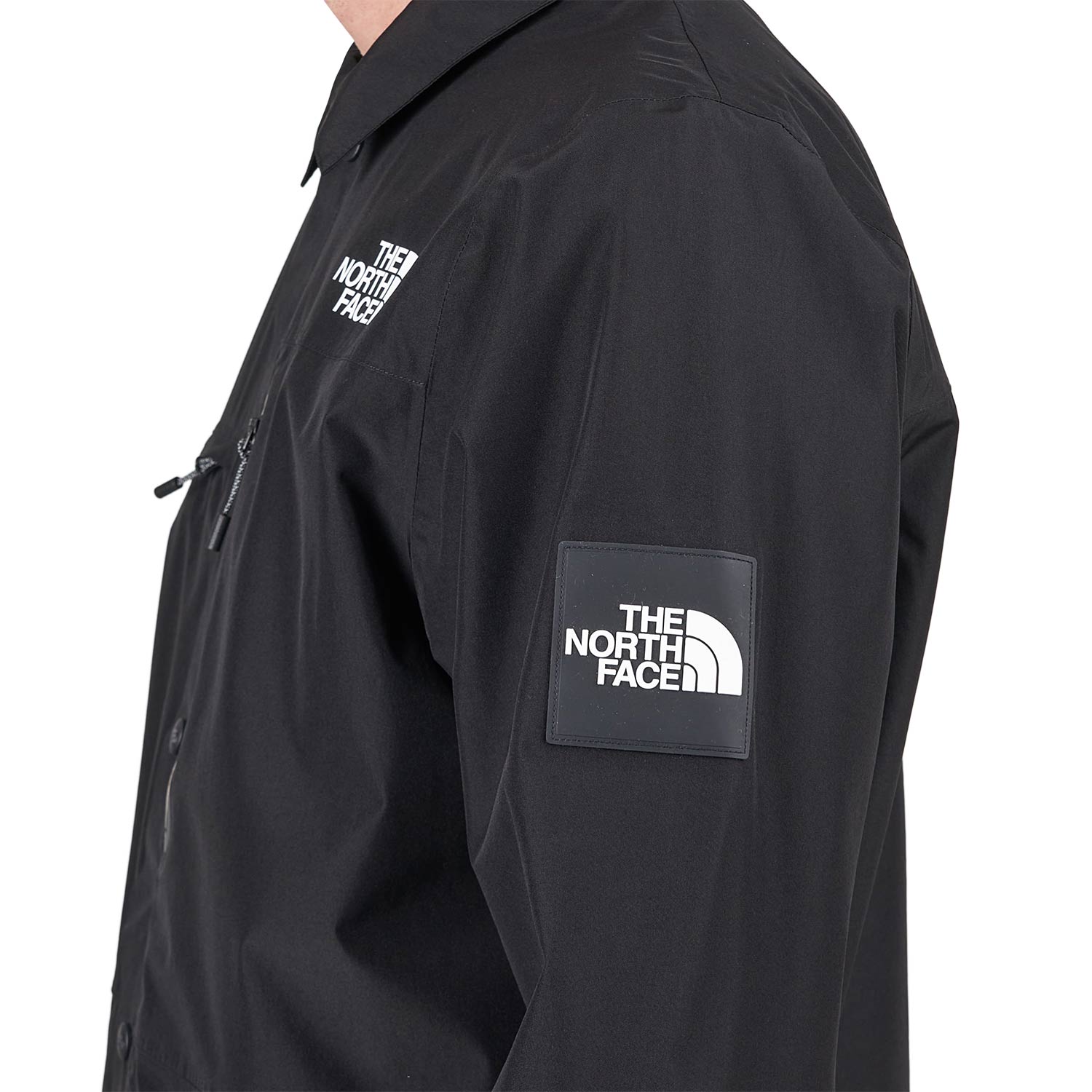 The North Face Amos Tech Overshirt (Schwarz)  - Allike Store