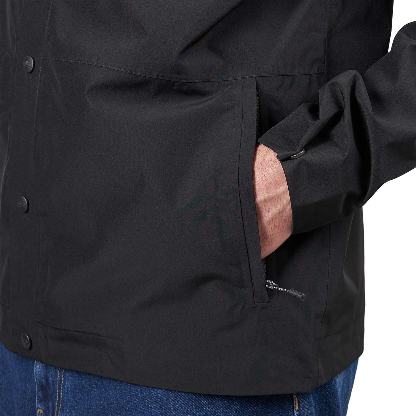 The North Face Amos Tech Overshirt (Schwarz)  - Allike Store