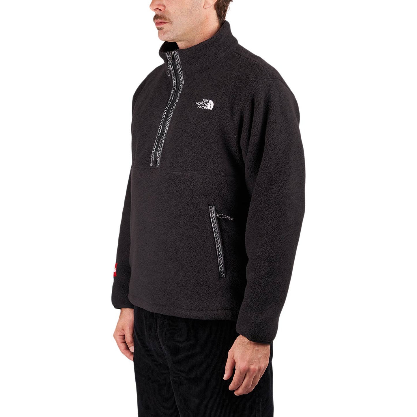 The North Face 1/4 Zip Pullover-Fleece (Schwarz) - Allike Store